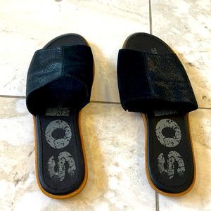 Sorel Ella II block slide sandal
